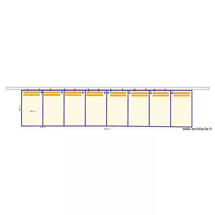 Coleman porto. Plan de 
