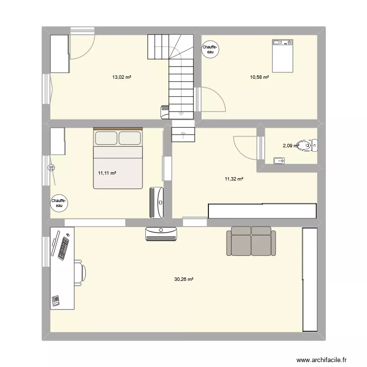 Pièces Bas. Plan de 6 et 78 m² Pièces Bas. Plan de 6 et 78 m²