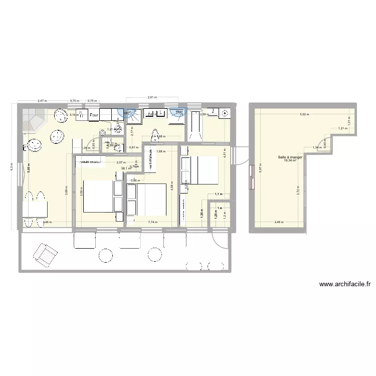 plan Julien. Plan de 3 et 78 m² plan Julien. Plan de 3 et 78 m²