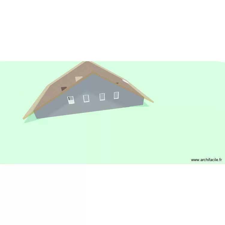 projet 2e étage V1. Plan de 13 et 187 m² projet 2e étage V1. Plan de 13 et 187 m²