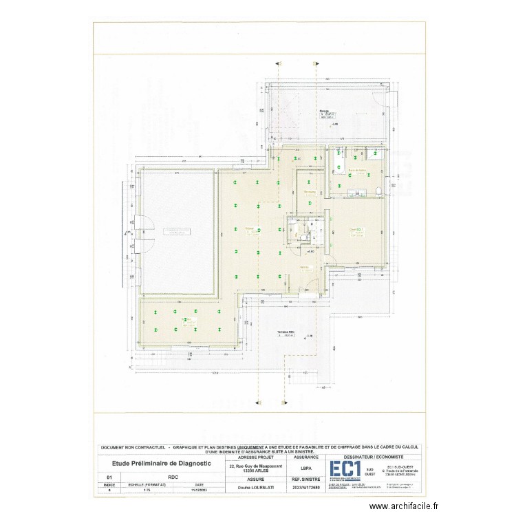 LOUESLATI. Plan de 0 pièce et 0 m2