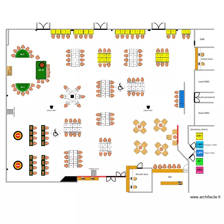 Plan jeux Caysino 100. Plan de Plan jeux Caysino 100. Plan de