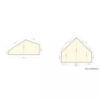 plan coupe toiture dependance