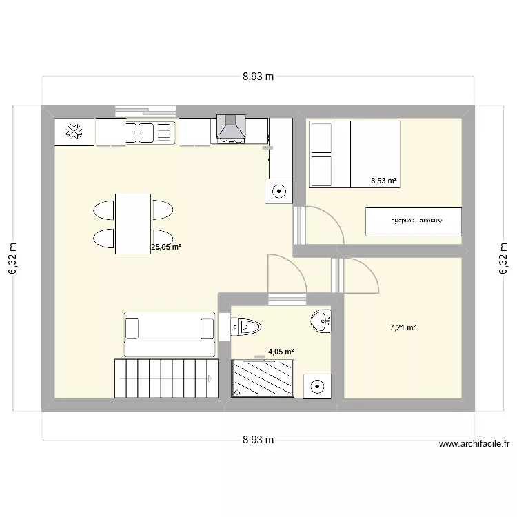 BB et Nanou V2. Plan de 