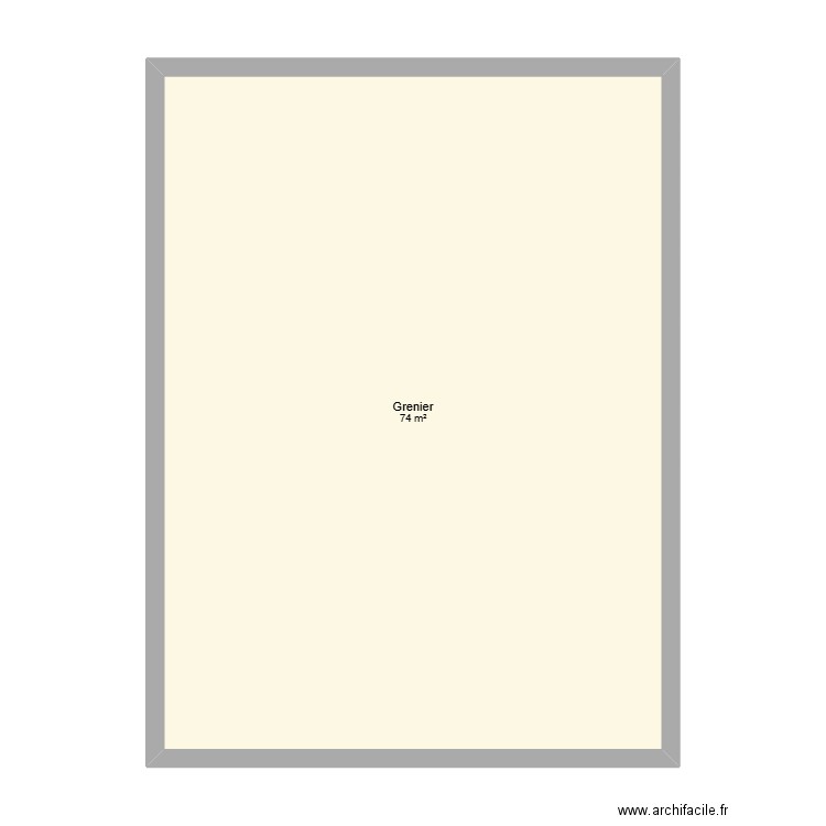 plan beloeil haut. Plan de 1 pièce et 74 m2