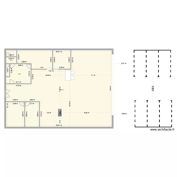 showroom pontivy. Plan de 
