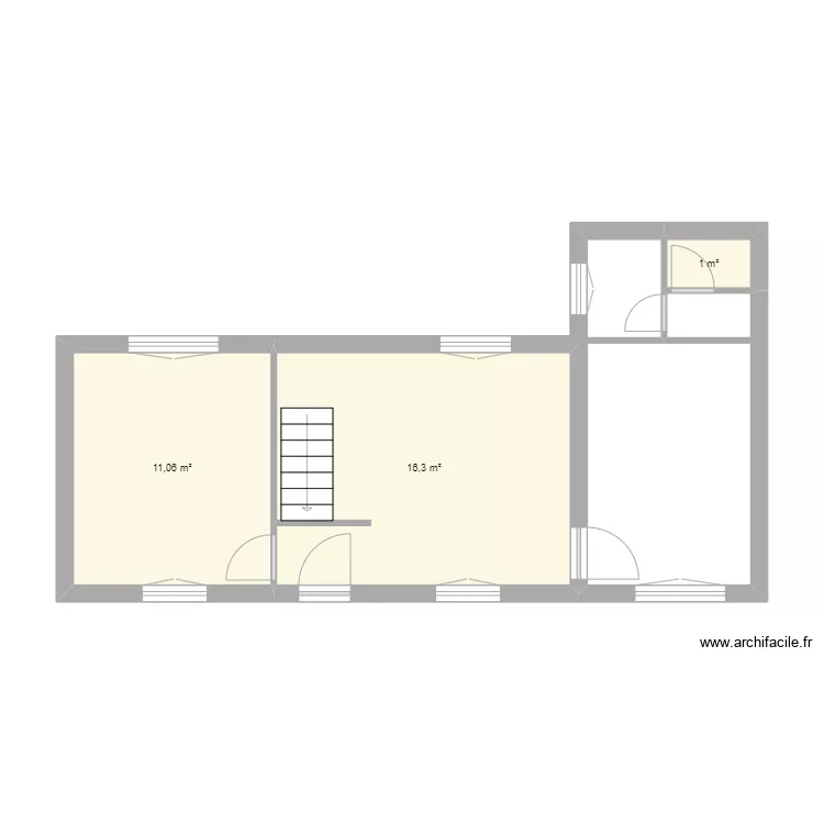 viroflay etage. Plan de 