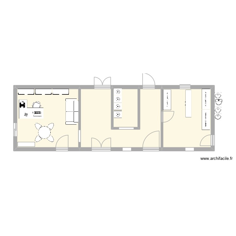 extension site pro. Plan de 0 pièce et 0 m2
