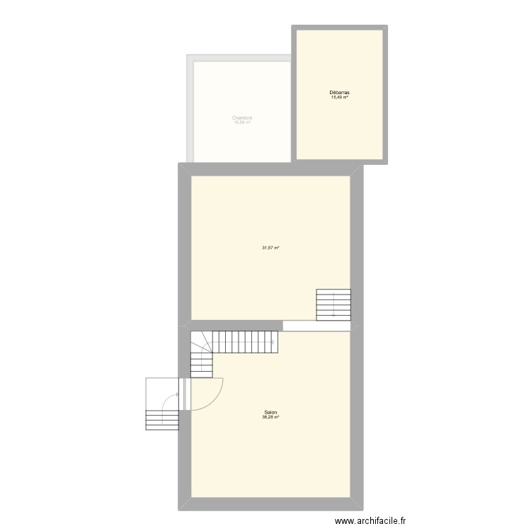 maison Hobbit. Plan de 11 pièces et 211 m2