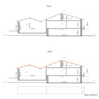 façade ouest avant