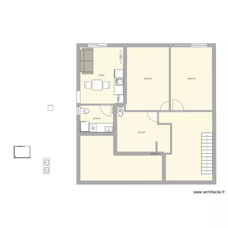 Maison Bas. Plan de 6 et 88 m² Maison Bas. Plan de 6 et 88 m²