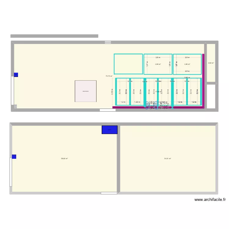 DOMAINE ARANA. Plan de 9 pièces et 251 m²