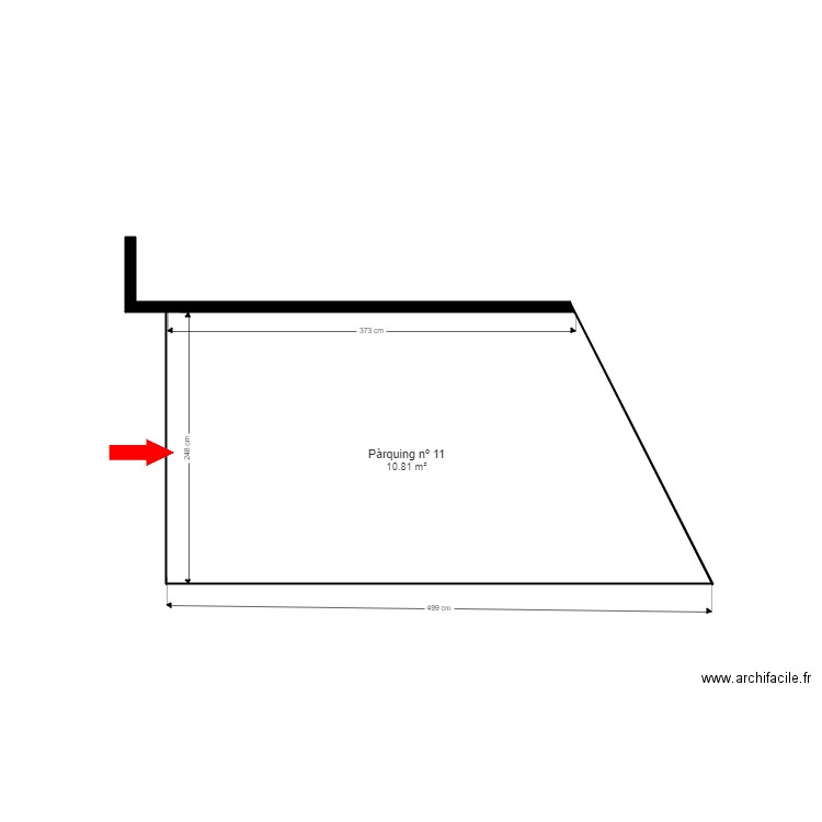casa moynat la massana. Plan de 5 pièces et 62 m2
