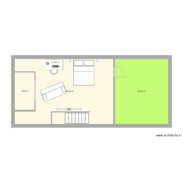 3°Etage. Plan de 0 pièce et 0 m2
