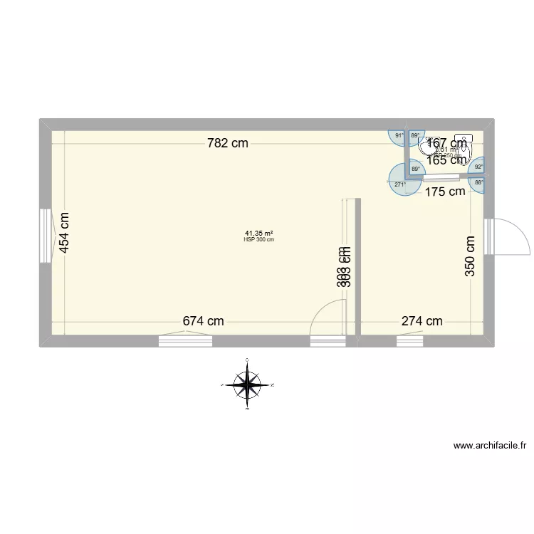 grange avant 6. Plan de 