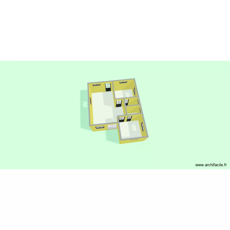 villah mahdi 3. Plan de 5  et 44 m²