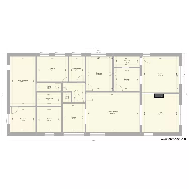 Mignault 80. Plan de Mignault 80. Plan de