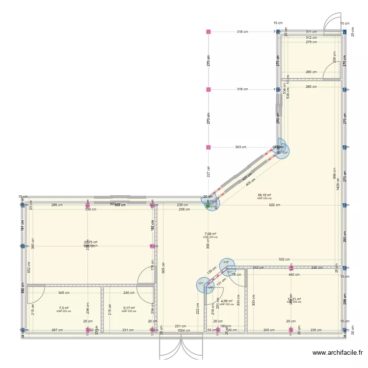 concept mures final step 6 - attentes. Plan de 7 et 238 m² concept mures final step 6 - attentes. Plan de 7 et 238 m²