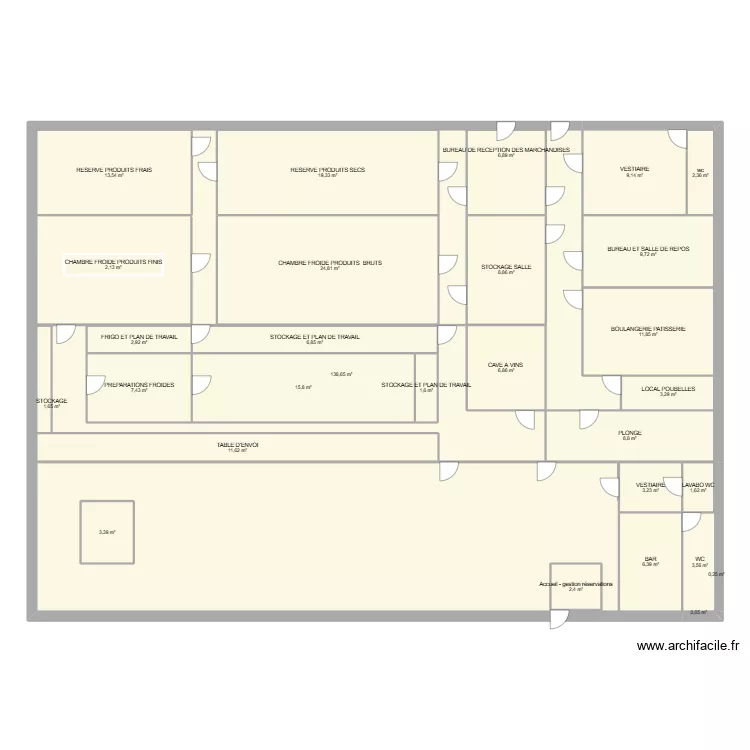 PLAN CUISINE EI MONOCHROME version 2. Plan de PLAN CUISINE EI MONOCHROME version 2. Plan de