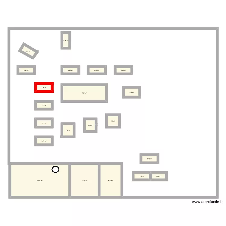 Cap 1 er jet. Plan de 0 pièce et 0 m2