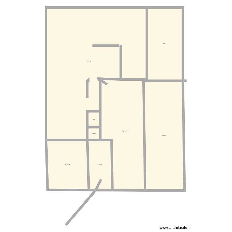 Plan1. Plan de 8 pièces et 433 m2