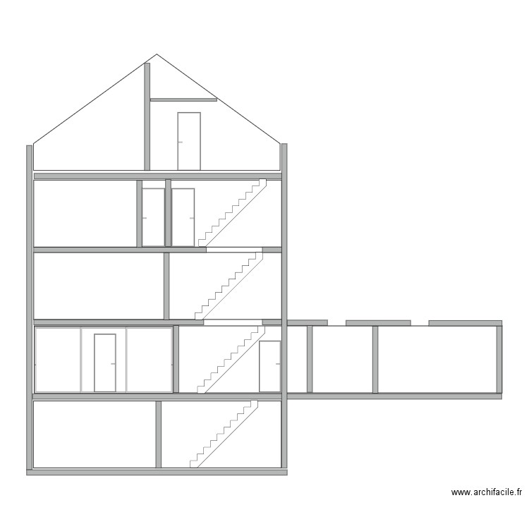 coupeN. Plan de 0 pièce et 0 m2