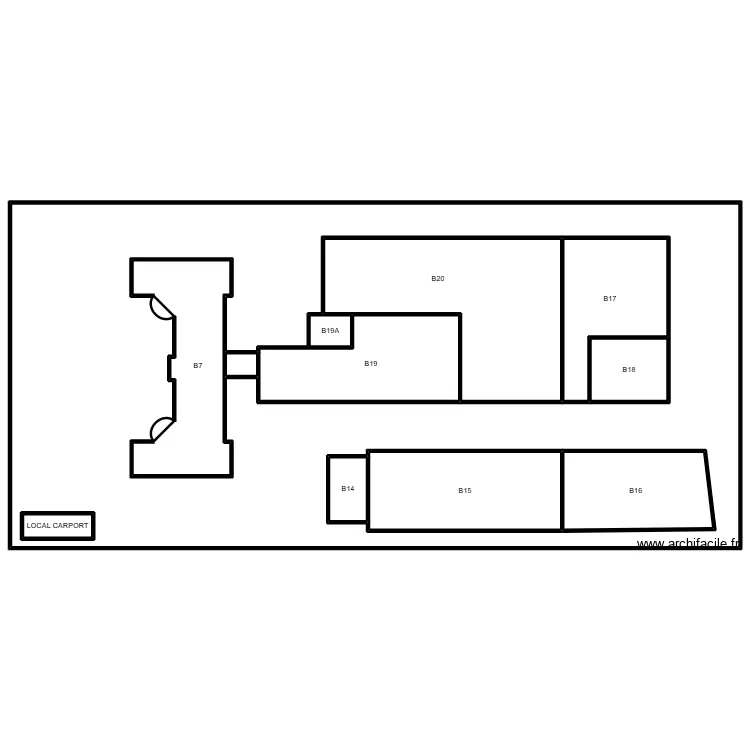 PLAN DE MASSE. Plan de 11 et 3549 m² PLAN DE MASSE. Plan de 11 et 3549 m²