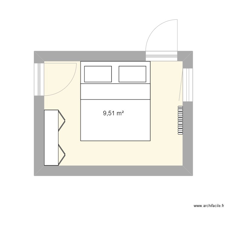 bite. Plan de 0 pièce et 0 m2