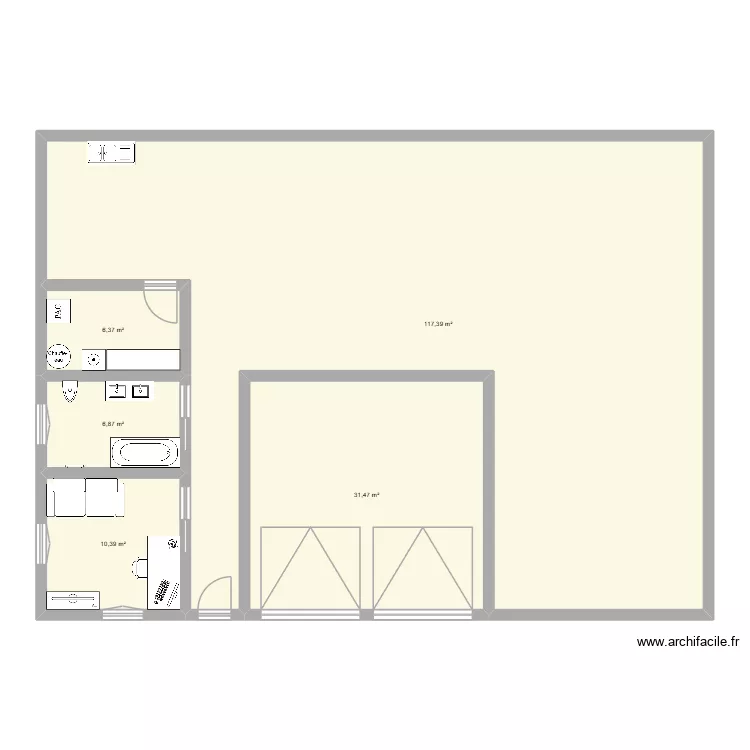 Domprel U. Plan de 5 et 172 m² Domprel U. Plan de 5 et 172 m²