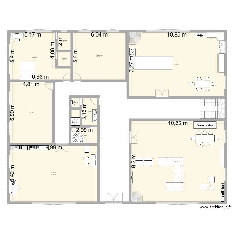 LYNA. Plan de 12 pièces et 356 m2