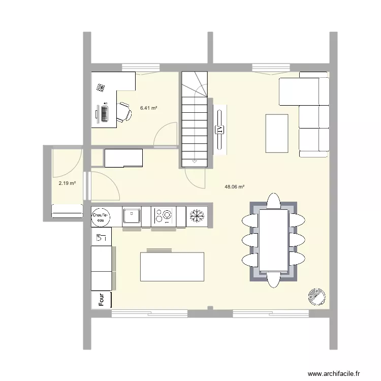 Maison Projet 14 - 112m2. Plan de 