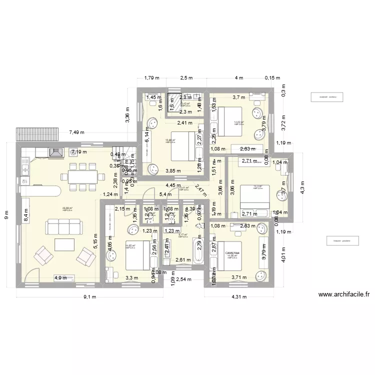 crisx2027. Plan de 23 Pièces et 241 m² crisx2027. Plan de 23 Pièces et 241 m²