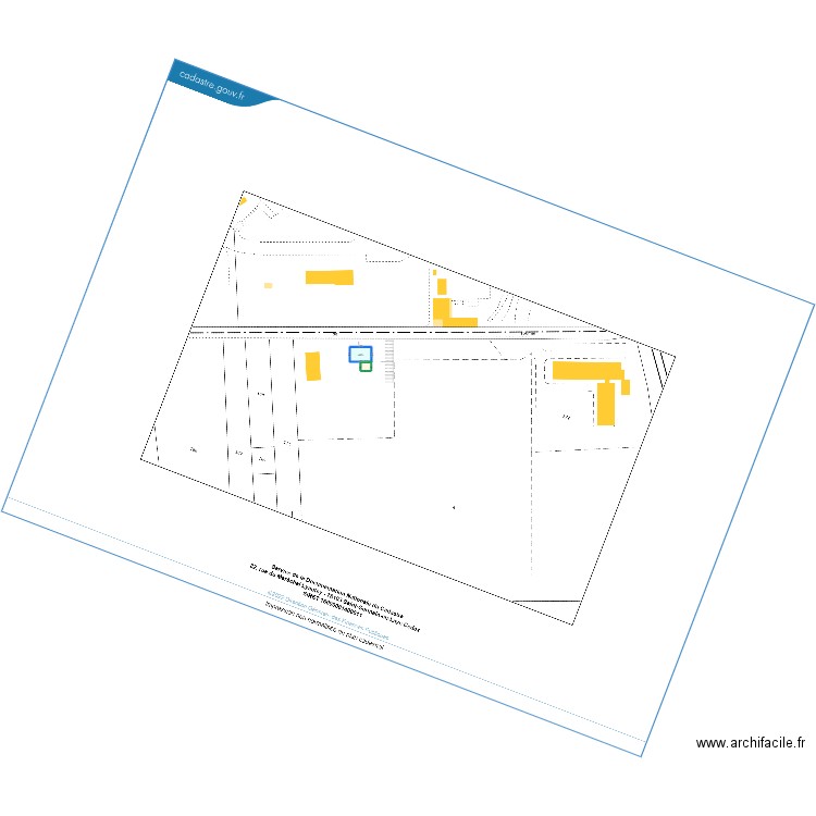 BUCHERON PERMIS 1. Plan de 0 pièce et 0 m2