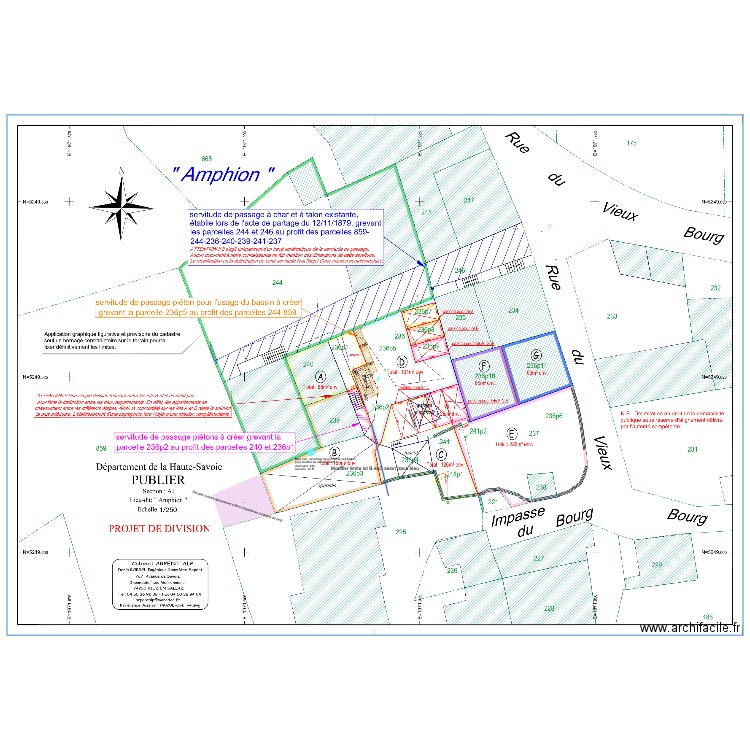 division amphion V5. Plan de 0 pièce et 0 m2