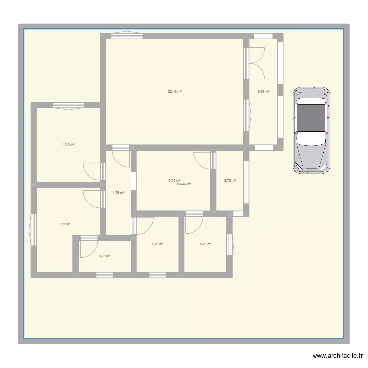 appartement1. Plan de 