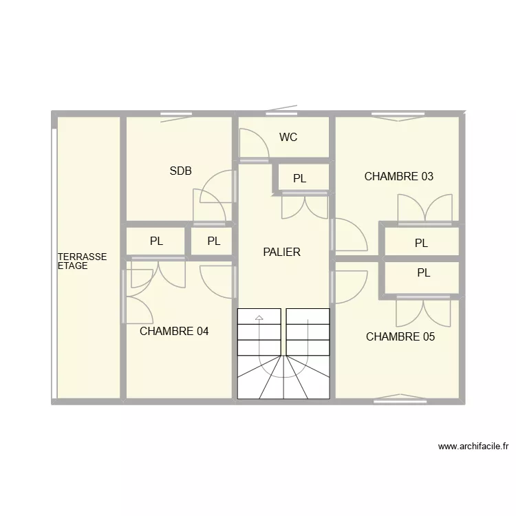 FROMENTAL ETAGE. Plan de 12 et 36 m² FROMENTAL ETAGE. Plan de 12 et 36 m²