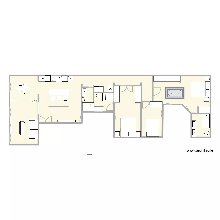 fernan Gonzalez 19   7. Plan de 7  et 107 m²