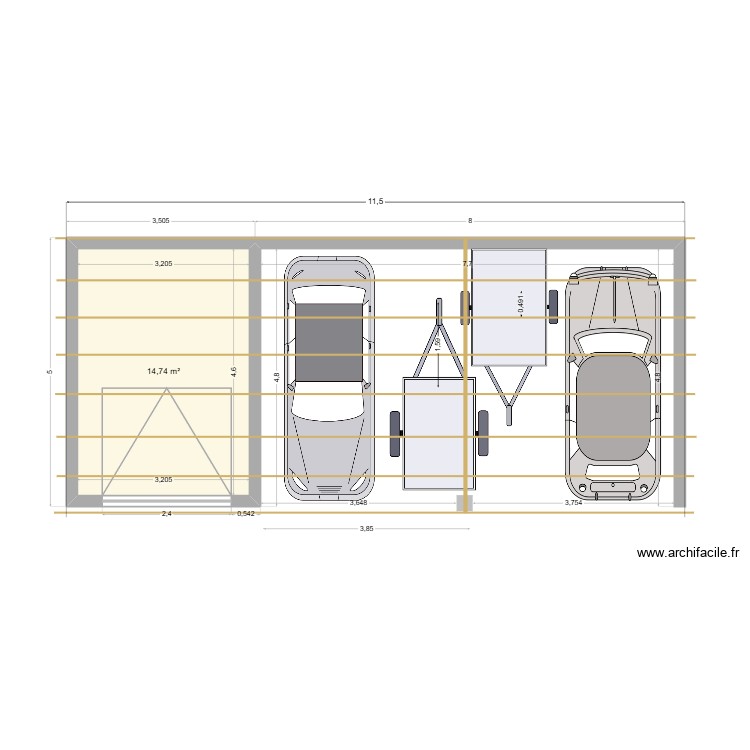 dessus1.1. Plan de 0 pièce et 0 m2
