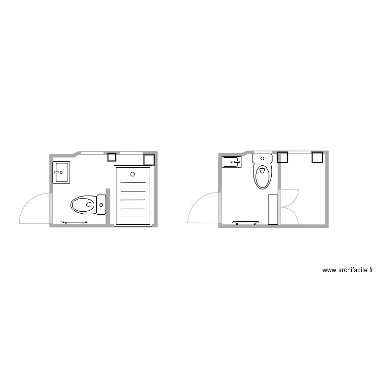 BOULNOIS 5 - R+1 - EXTENSION. Plan de 3 pièces et 5 m2