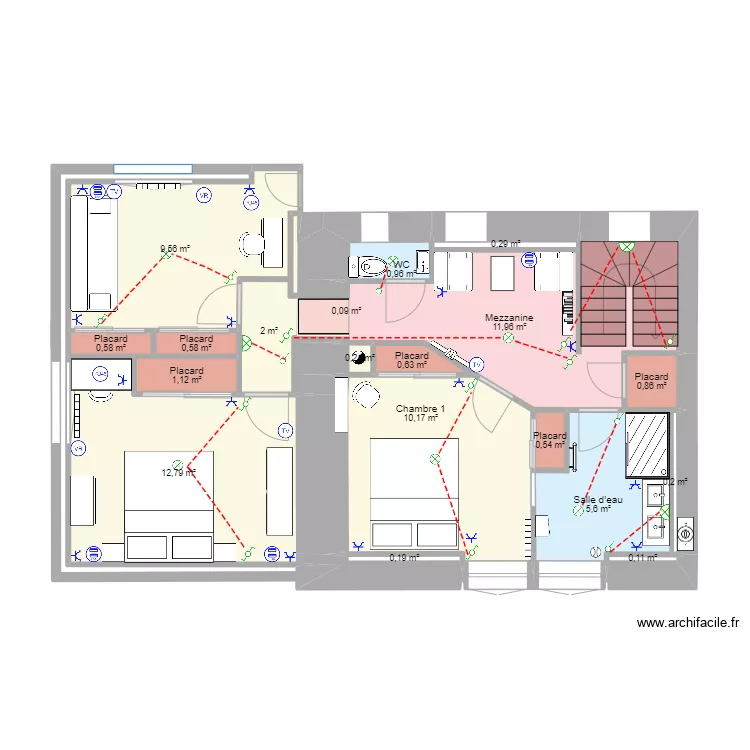 Etage 14-05-2024 bis. Plan de 