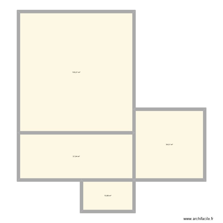 saint pierre college. Plan de 4 pièces et 183 m2