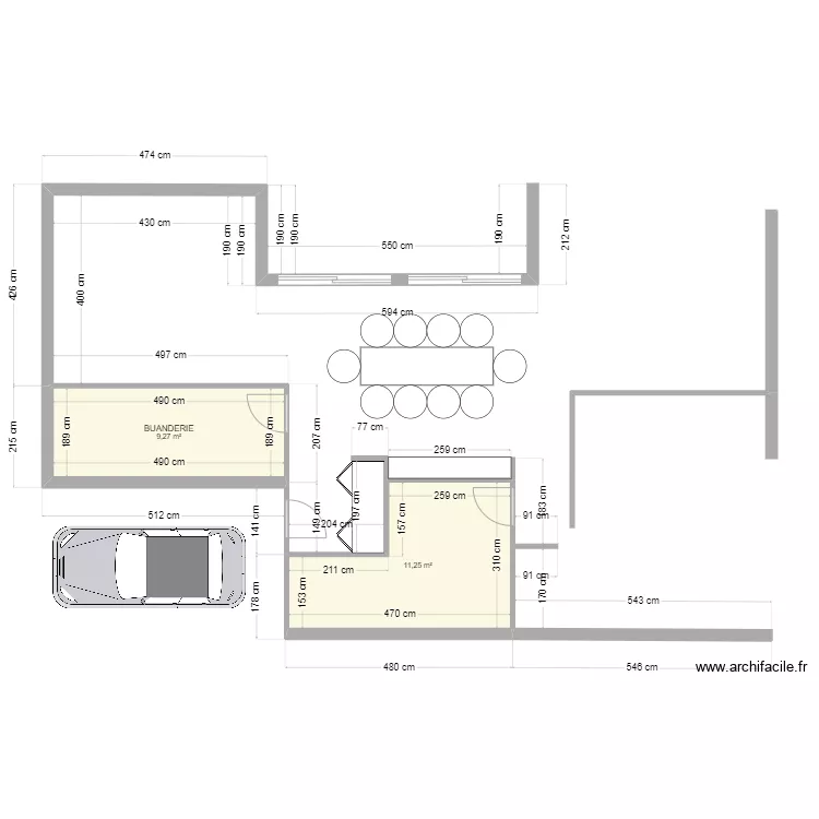 MAISON PERSO. Plan de MAISON PERSO. Plan de