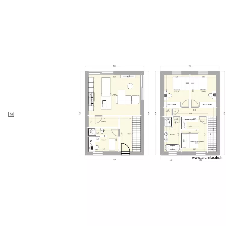 Maison V2 - Meslin. Plan de 0 pièce et 0 m2