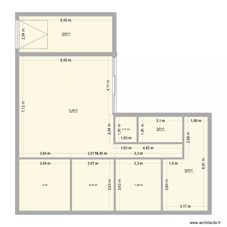 MAISON L. Plan de 8 et 128 m² MAISON L. Plan de 8 et 128 m²