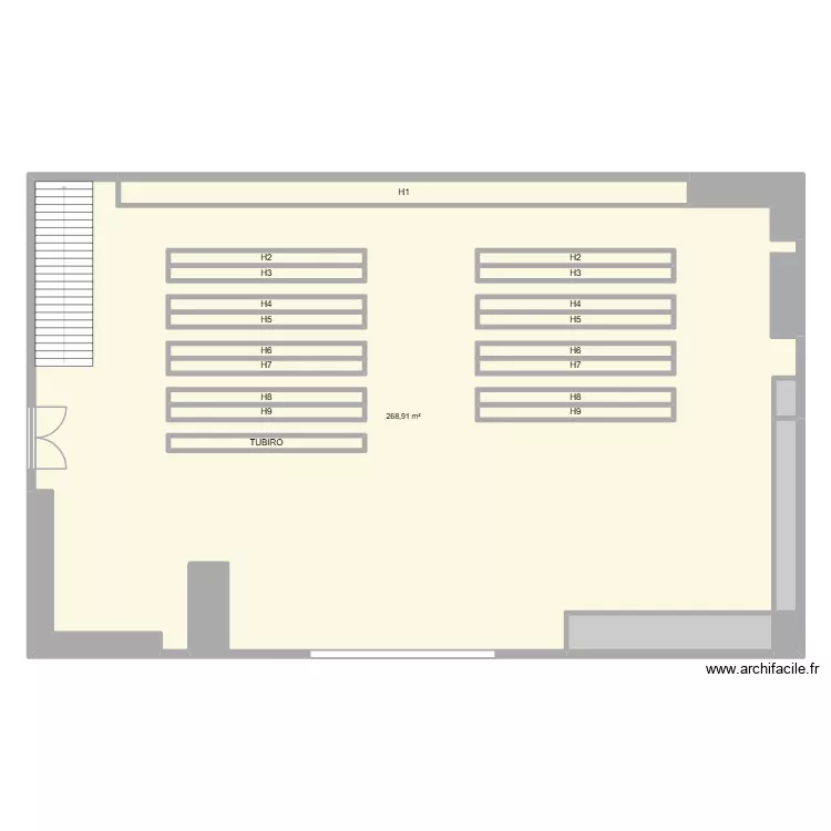 PLAN DE L'AGENCE. Plan de 27 Pièces et 409 m² PLAN DE L'AGENCE. Plan de 27 Pièces et 409 m²