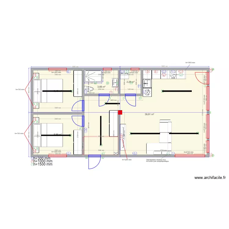 Барн новый эл св. Plan de 
