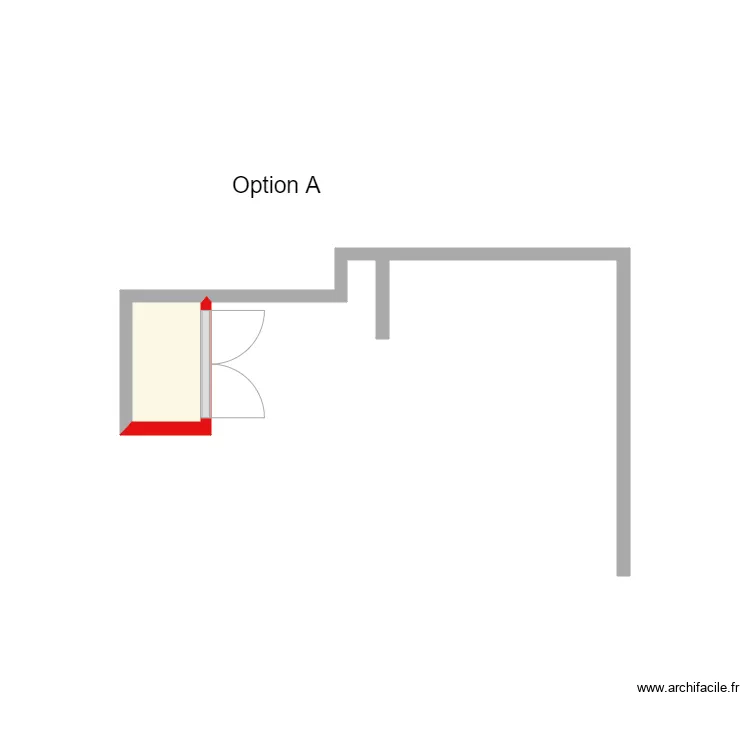 71 Charenton option (A). Plan de 71 Charenton option (A). Plan de