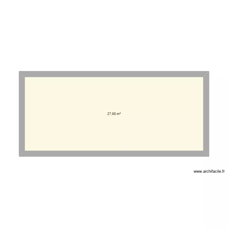 Carlos. Plan de 1 et 28 m² Carlos. Plan de 1 et 28 m²