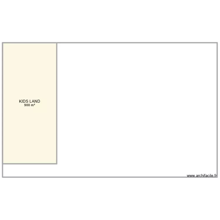 Complexe Loisir Ch&acirc;teaudun (Projet V1). Plan de 1  et 900 m²