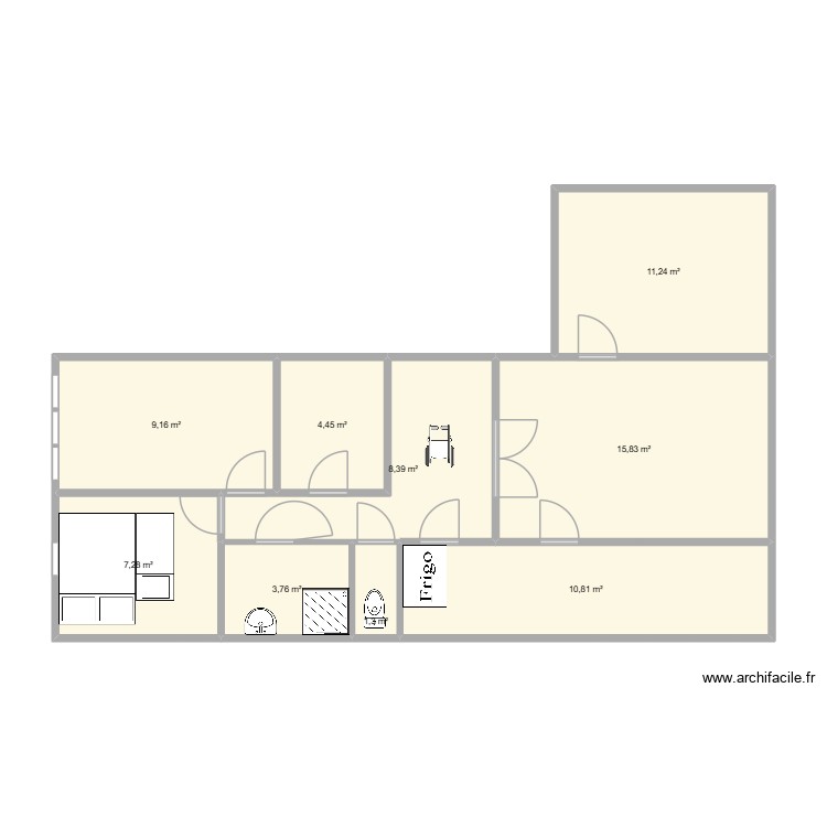 Ketato. Plan de 0 pièce et 0 m2